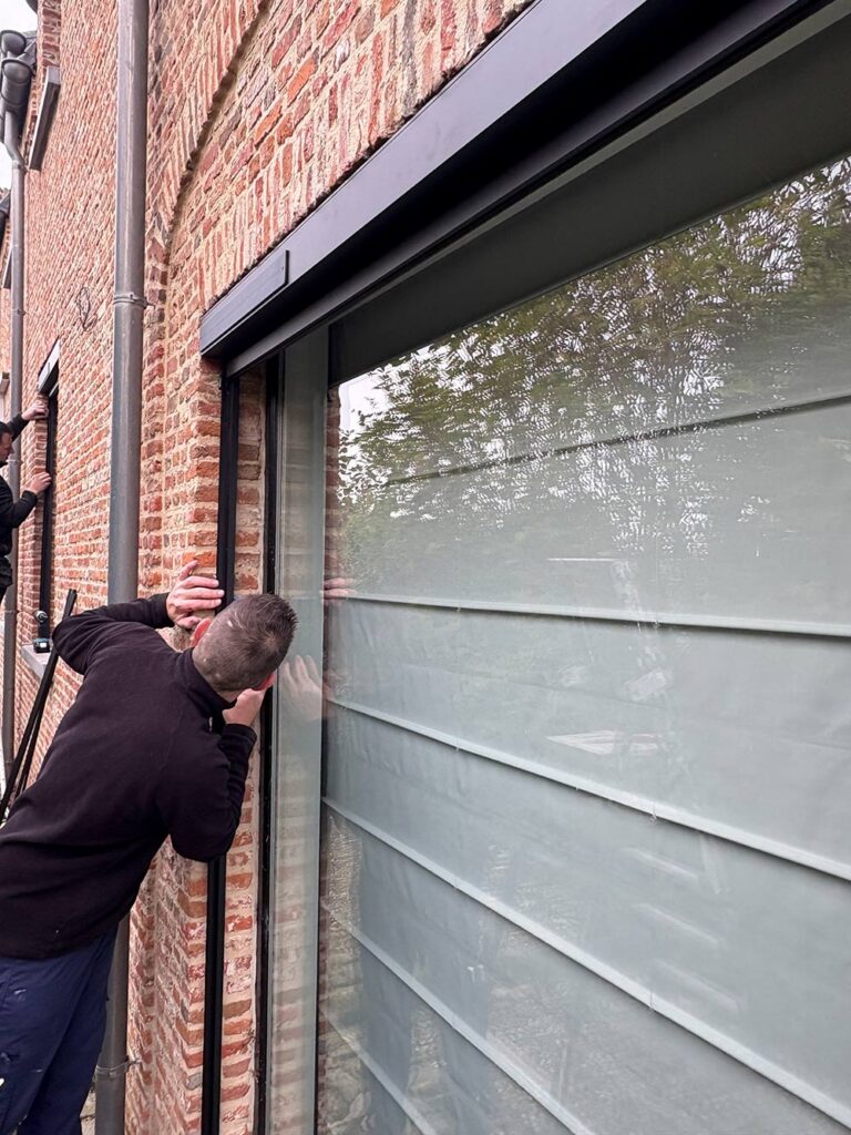 Plaatsen van screen